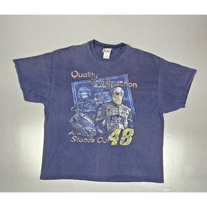 Chase Authentics Jimmie Johnson T-Shirt Mens 2XL Jimmie Johnson #48 Quality Cont